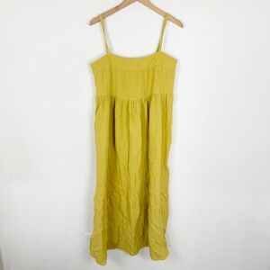 rachel pally gauze 100% cotton dress in dandelion